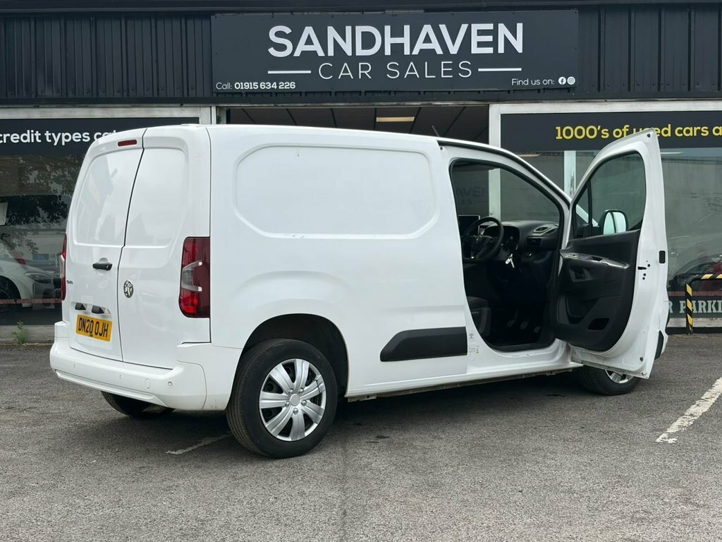 Vauxhall Combo 2300 1.5 Turbo D 100Ps H1 Sportive Van White #12
