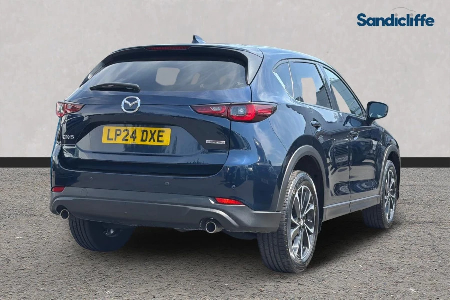 Mazda CX-5 Cx-5 2.0 E-skyactiv G Mhev Exclusive-line LP24DXE Blue #4