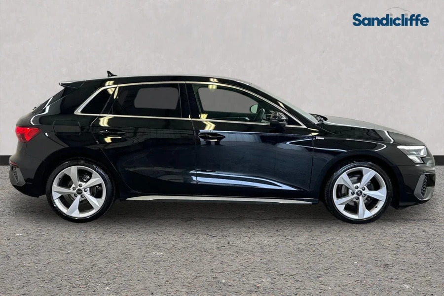 Audi A3 A3 30 Tfsi S Line Hatchback SC73FRP Black #3