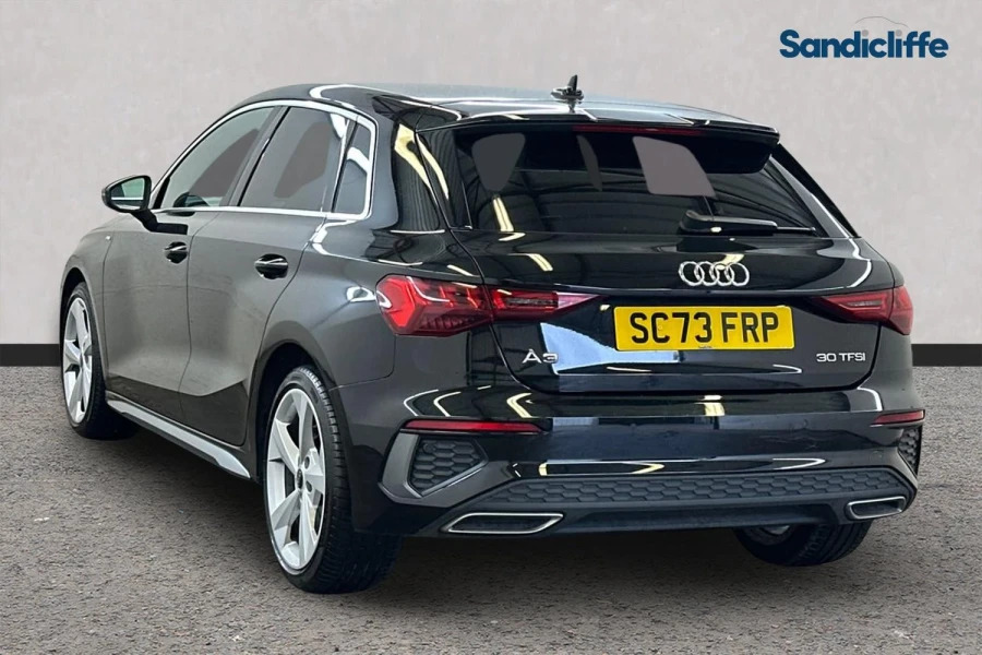 Audi A3 A3 30 Tfsi S Line Hatchback SC73FRP Black #6