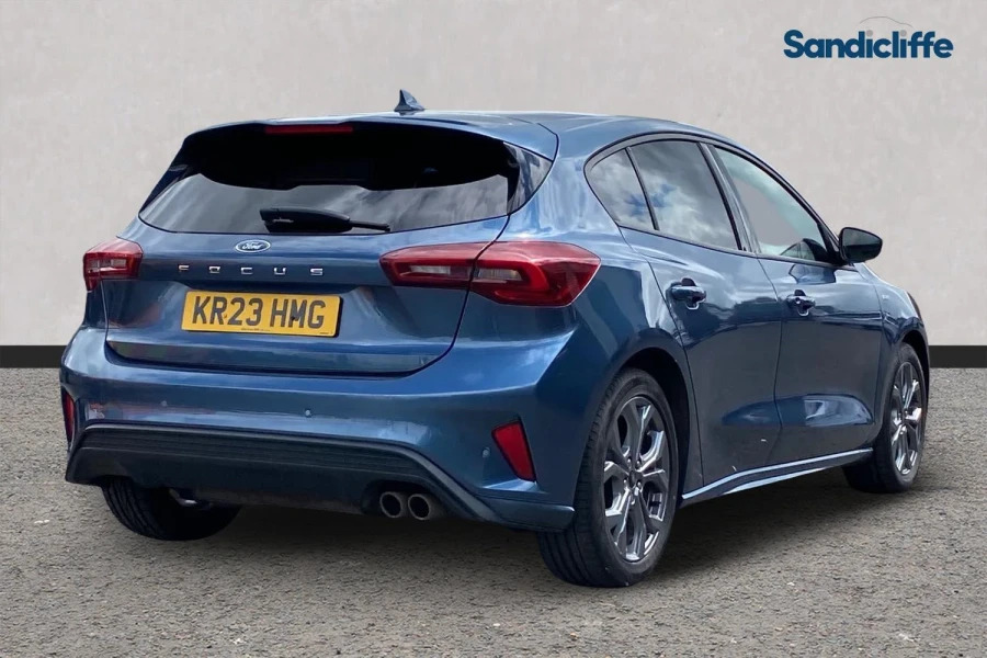 Ford Focus Focus St-line Style Estate 1.0L Ecoboost 125Ps Fwd KR23HMG Blue #4