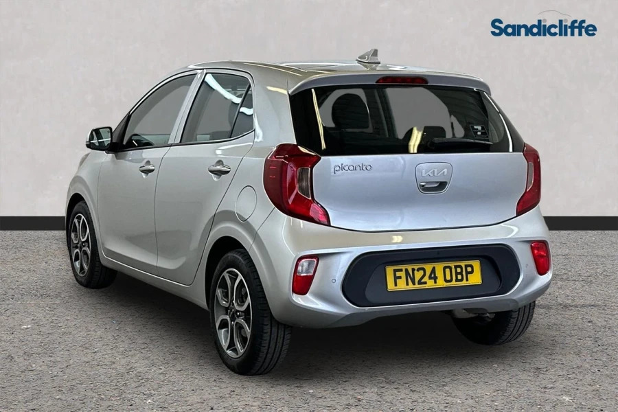 Kia Picanto Picanto 1.0 3 4 Seats Hatchback FN24OBP Silver #6
