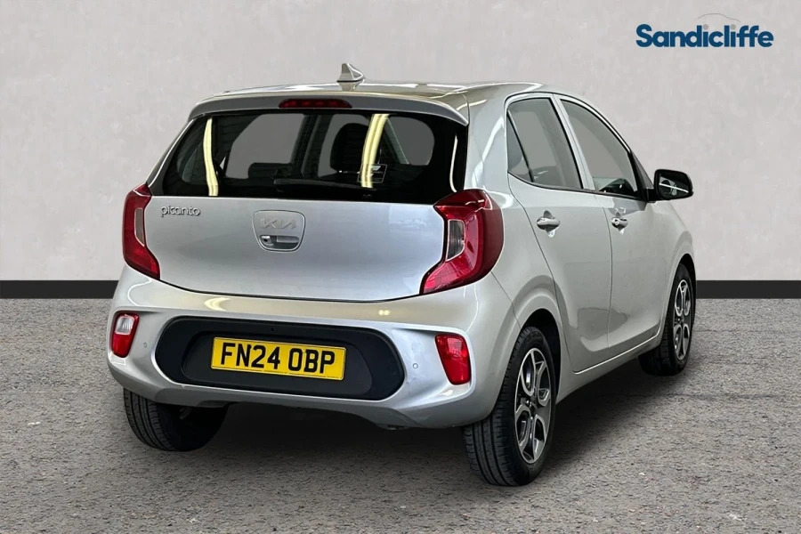 Kia Picanto Picanto 1.0 3 4 Seats Hatchback FN24OBP Silver #4