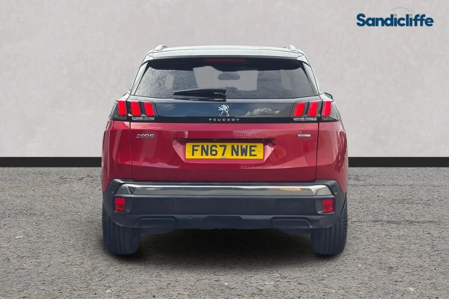 Peugeot 3008 3008 1.2 Puretech Allure Estate FN67NWE Red #5