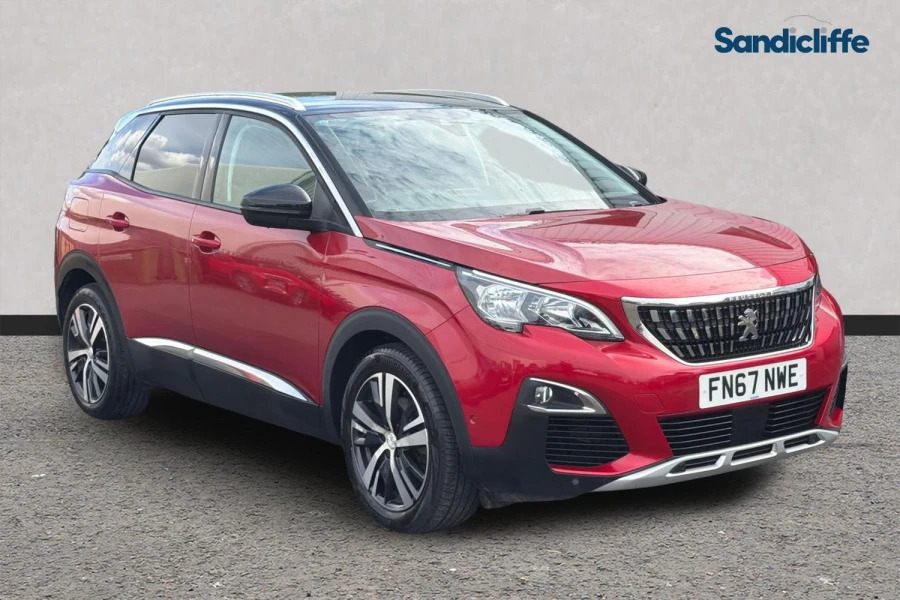 Peugeot 3008 3008 1.2 Puretech Allure Estate FN67NWE Red