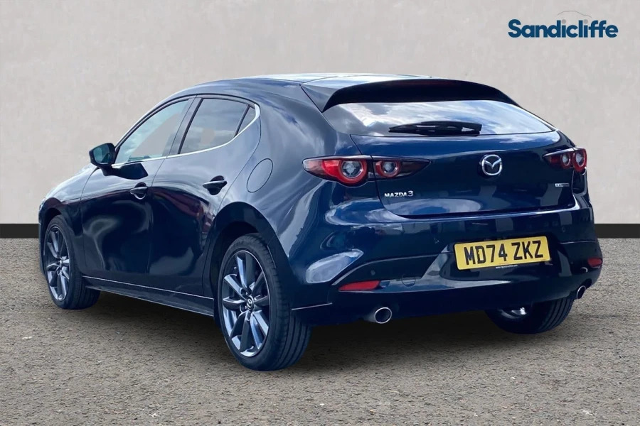Mazda 3 3 2.5 E-skyactiv G Mhev 140 Exclusive-line H MD74ZKZ Blue #6