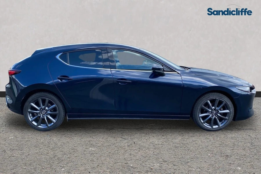 Mazda 3 3 2.5 E-skyactiv G Mhev 140 Exclusive-line H MD74ZKZ Blue #3