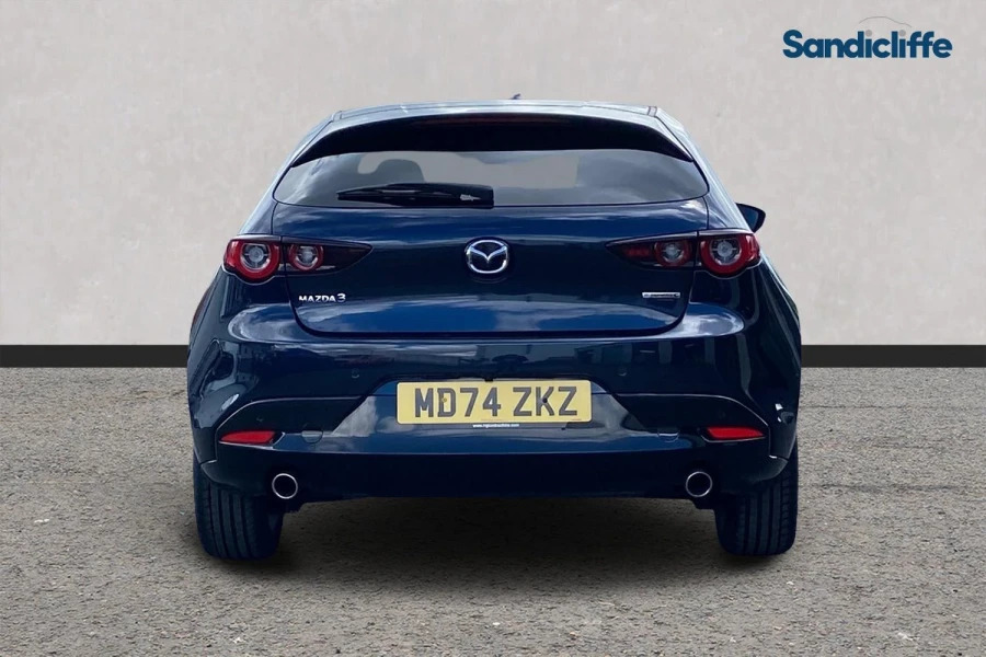 Mazda 3 3 2.5 E-skyactiv G Mhev 140 Exclusive-line H MD74ZKZ Blue #5