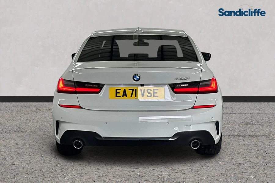BMW 3 Series 3 Series 320I M Sport Step Saloon EA71VSE White #5