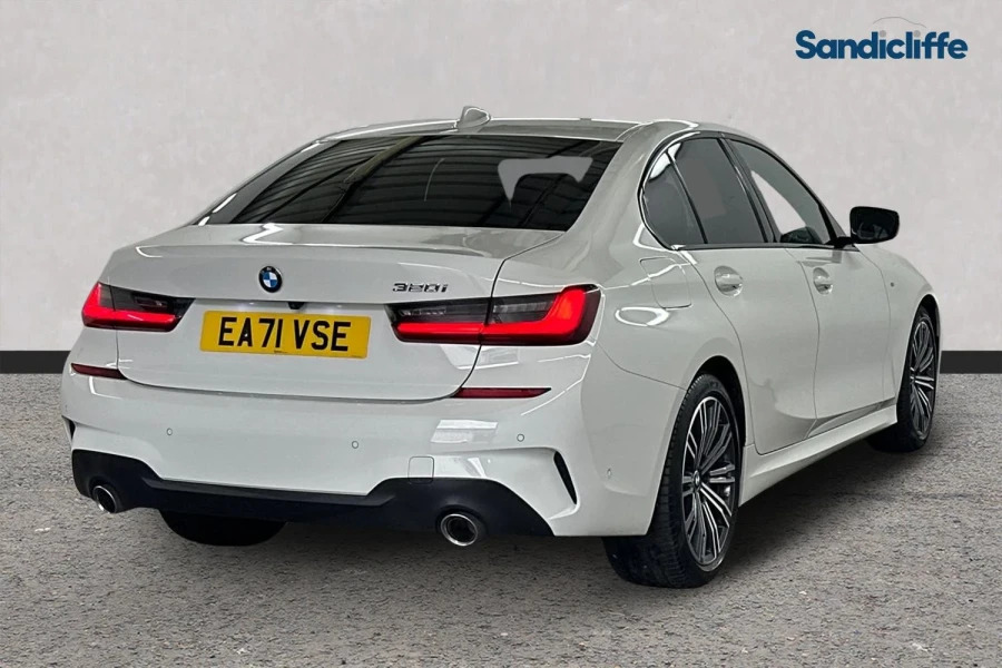 BMW 3 Series 3 Series 320I M Sport Step Saloon EA71VSE White #4