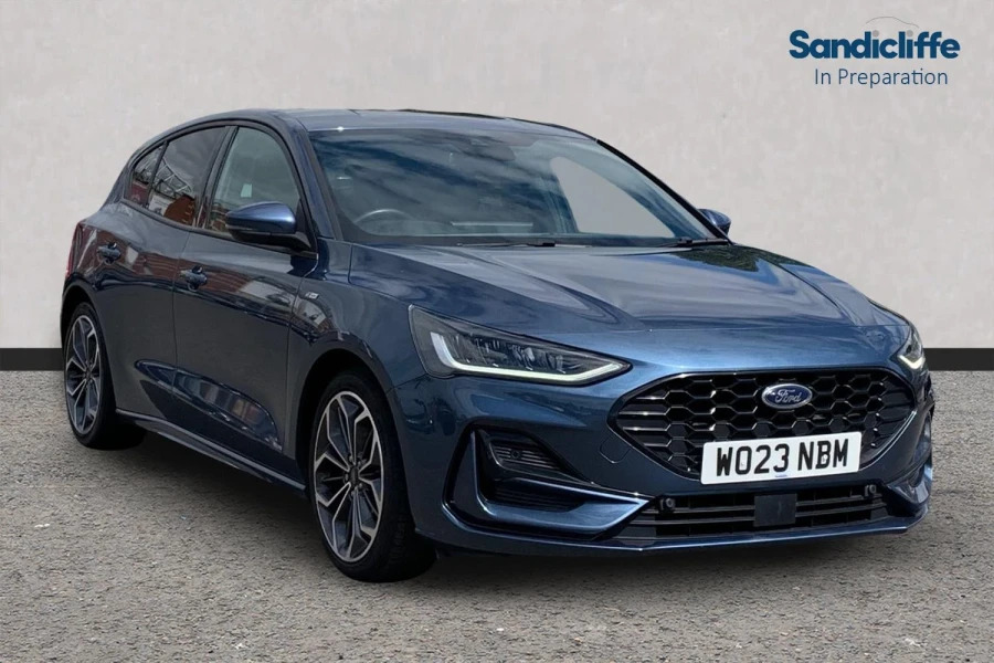 Ford Focus Focus St-line X 1.0L Ecoboost 155Ps Mhev Fw Blue