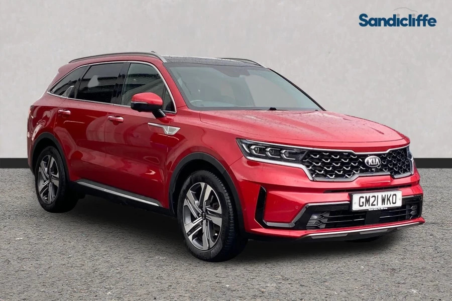 Kia Sorento Sorento 1.6 T-gdi Phev 4 Station Wagon Red