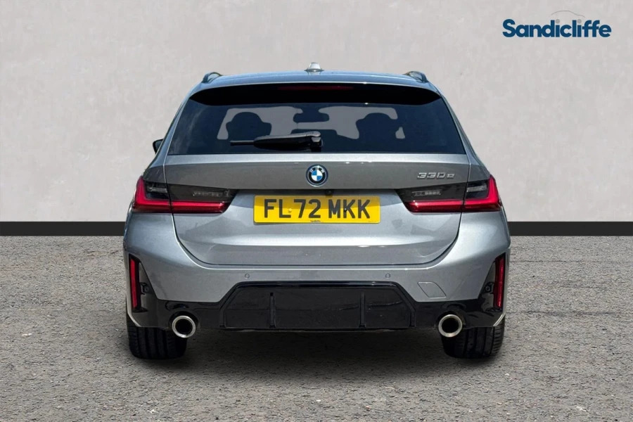 BMW 3 Series 3 Series 330E M Sport Step Estate FL72MKK Grey #5