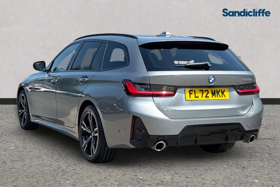 BMW 3 Series 3 Series 330E M Sport Step Estate FL72MKK Grey #6