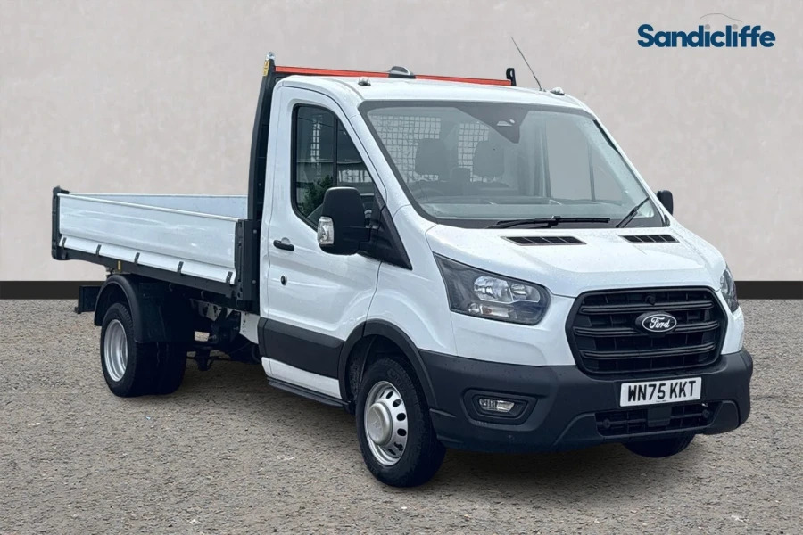 Ford Transit Custom Transit Leader Single Chassis Cab 350 L2 2.0L Ecob White