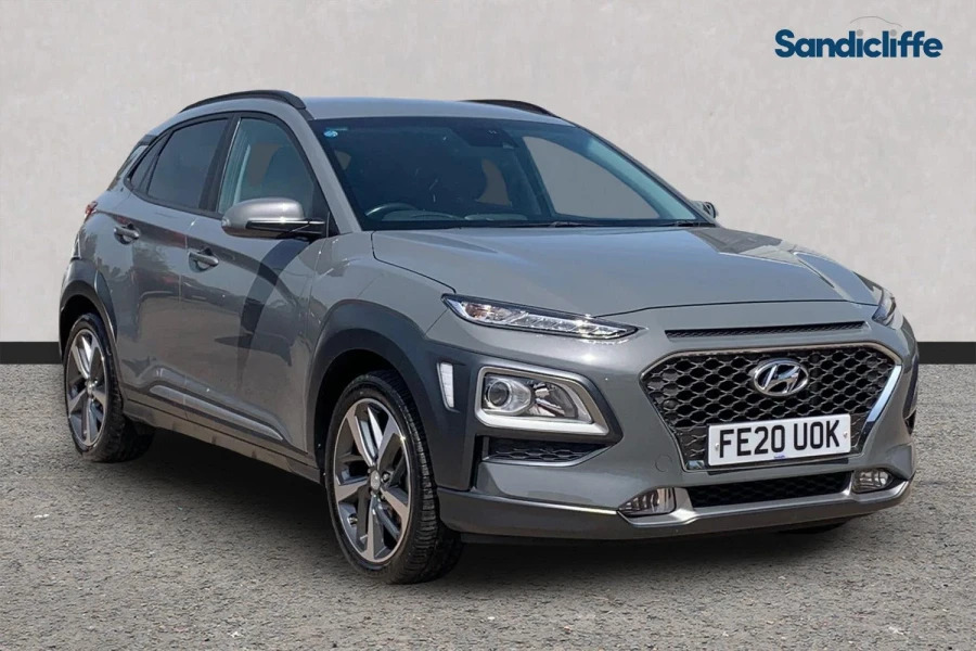 Hyundai Kona Kona 1.0T Gdi Blue Drive Premium Se Hatchback Grey