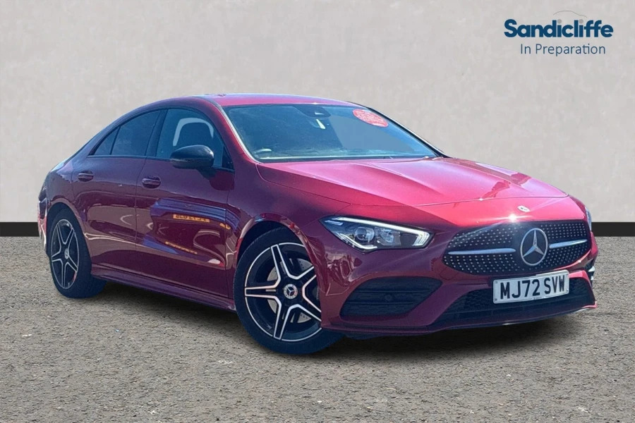 Mercedes-Benz CLA Class Cla Cla 200 Amg Line Executive Tip Saloon Red