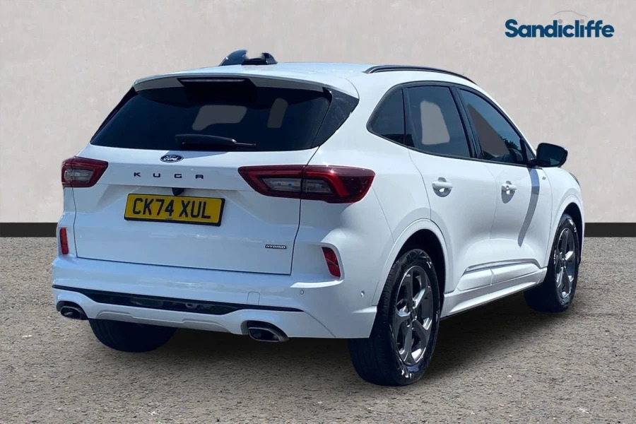 Ford Kuga Kuga St-line 2.5L Duratec Fhev 180Ps Fwd Cv CK74XUL White #4