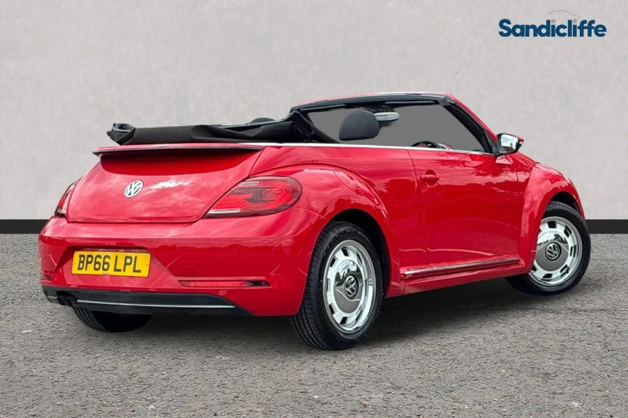 Volkswagen Beetle Beetle 1.4 Tsi 150 Design Cabriolet Red #4