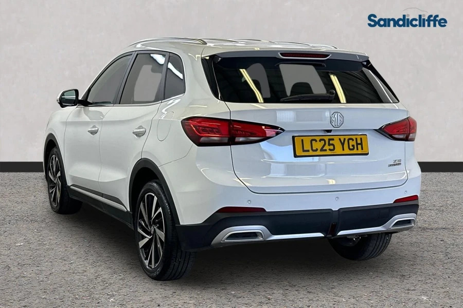 MG ZS Zs 1.5 Hybrid Trophy Hatchback LC25YGH White #6