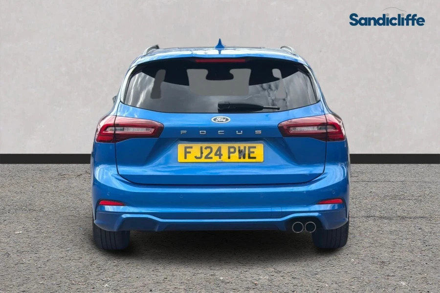 Ford Focus Focus St-line Estate 1.0L Ecoboost 155Ps Mhev Fwd FJ24PWE Blue #5
