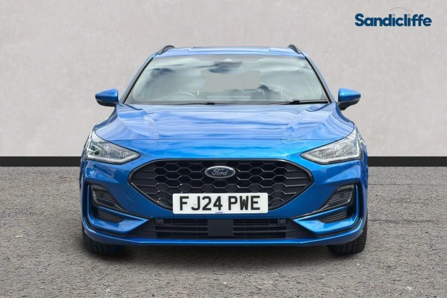 Ford Focus Focus St-line Estate 1.0L Ecoboost 155Ps Mhev Fwd FJ24PWE Blue #2