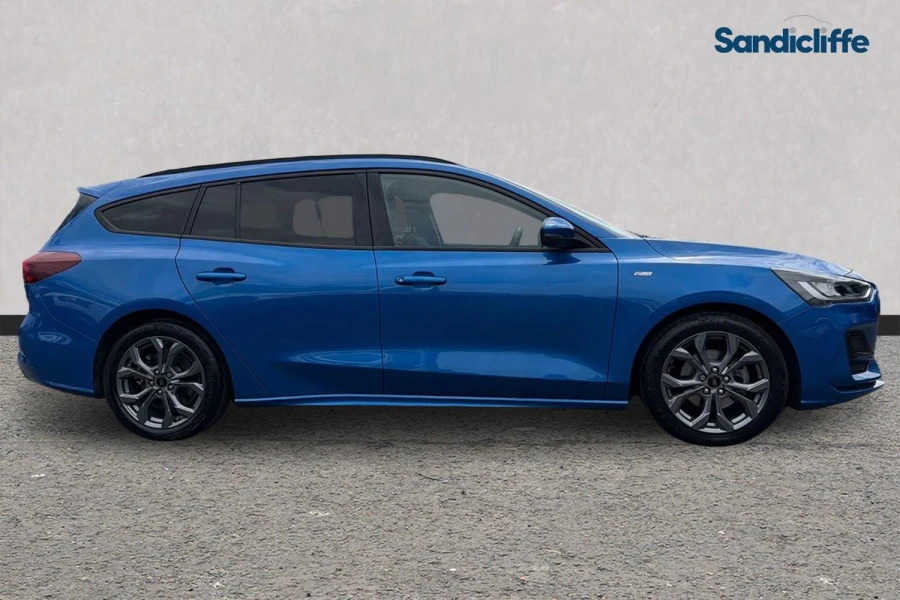 Ford Focus Focus St-line Estate 1.0L Ecoboost 155Ps Mhev Fwd FJ24PWE Blue #3