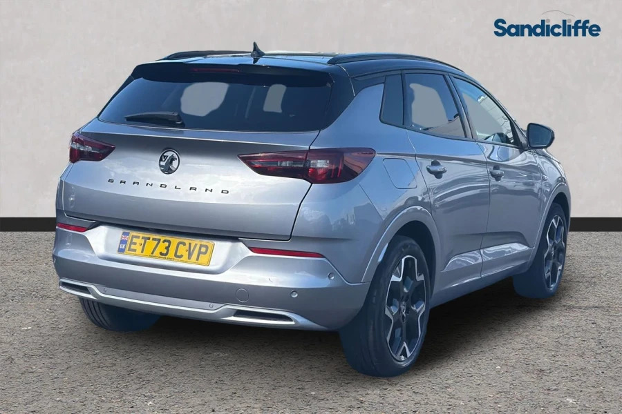 Vauxhall Grandland Grandland 1.2 Turbo Ultimate Hatchback ET73CVP Grey #4