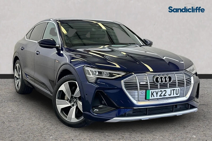 Audi E-tron E-tron 230Kw 50 Quattro 71Kwh S Line Hatc Blue