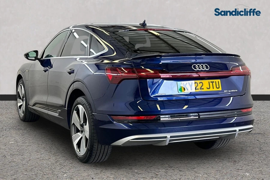 Audi E-tron E-tron 230Kw 50 Quattro 71Kwh S Line Hatc Blue #6