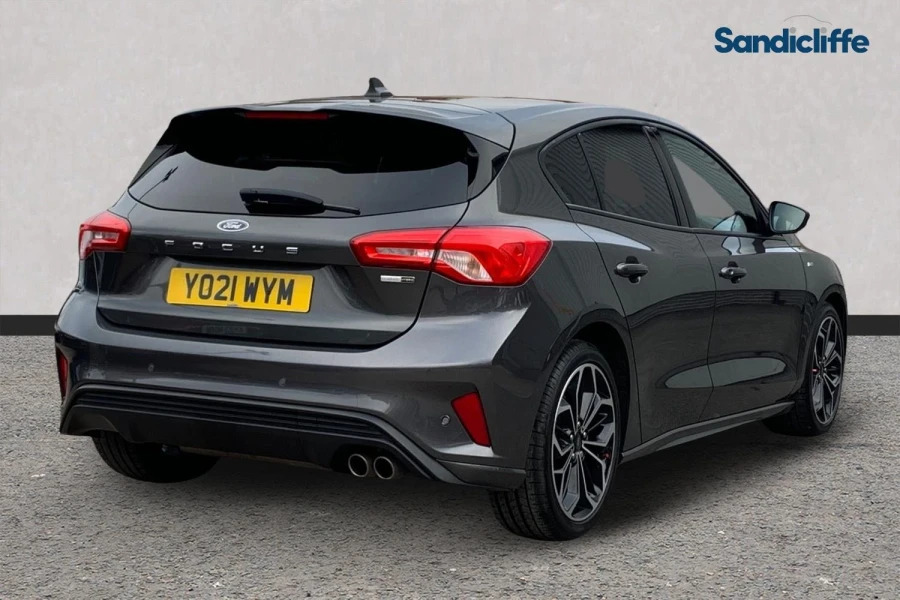 Ford Focus Focus 1.0 L Ecoboost Hybrid St-line X Edition YO21WYM Grey #4