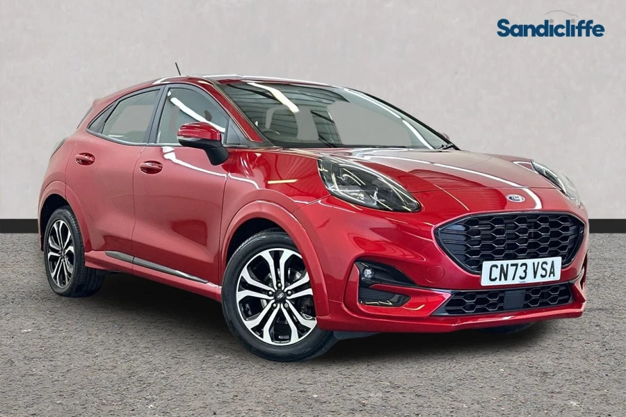 Ford Puma Puma 1.0 L Ecoboost Hybrid Mhev St-line 7Spd CN73VSA Red