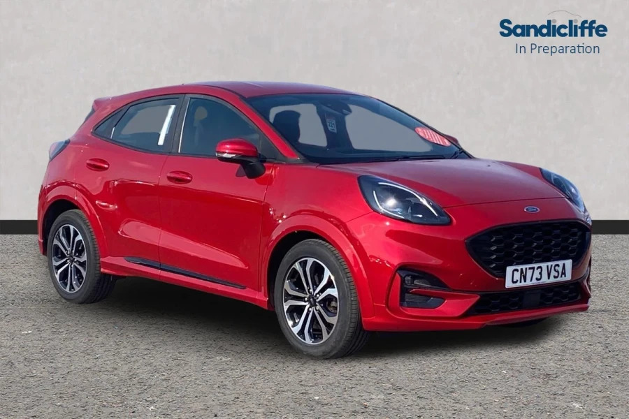 Ford Puma Puma 1.0 L Ecoboost Hybrid Mhev St-line 7Spd Red