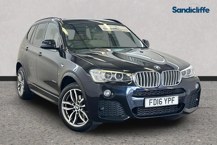 BMW X3 X3 Xdrive30d M Sport Step Estate Black