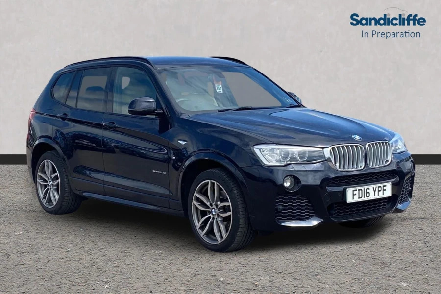 BMW X3 X3 Xdrive30d M Sport Step Estate Black