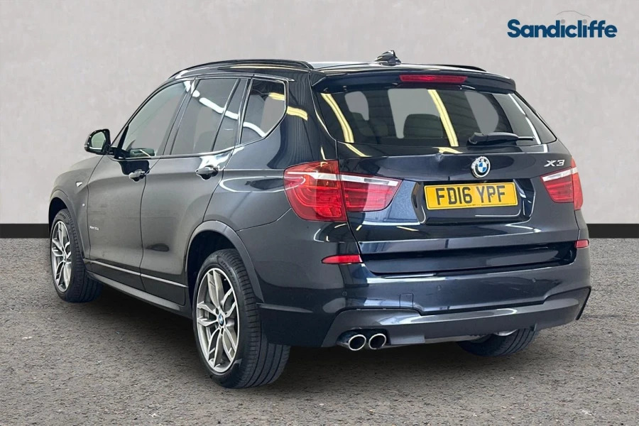 BMW X3 X3 Xdrive30d M Sport Step Estate Black #6