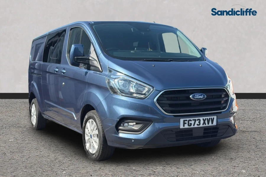 Ford Transit Custom Transit Custom 2.0 Tdci 130Ps Low Roof Dcab Limit Blue