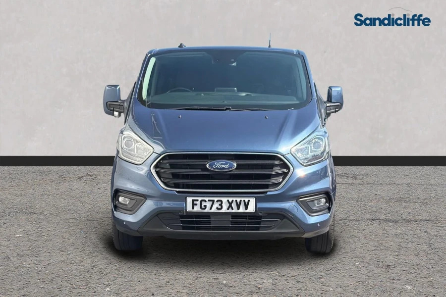 Ford Transit Custom Transit Custom 2.0 Tdci 130Ps Low Roof Dcab Limit FG73XVV Blue #2