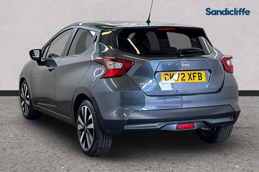 Nissan Micra Micra 1.0 Ig-t 92 Tekna Cvt Hatchback CK72XFB Grey #6