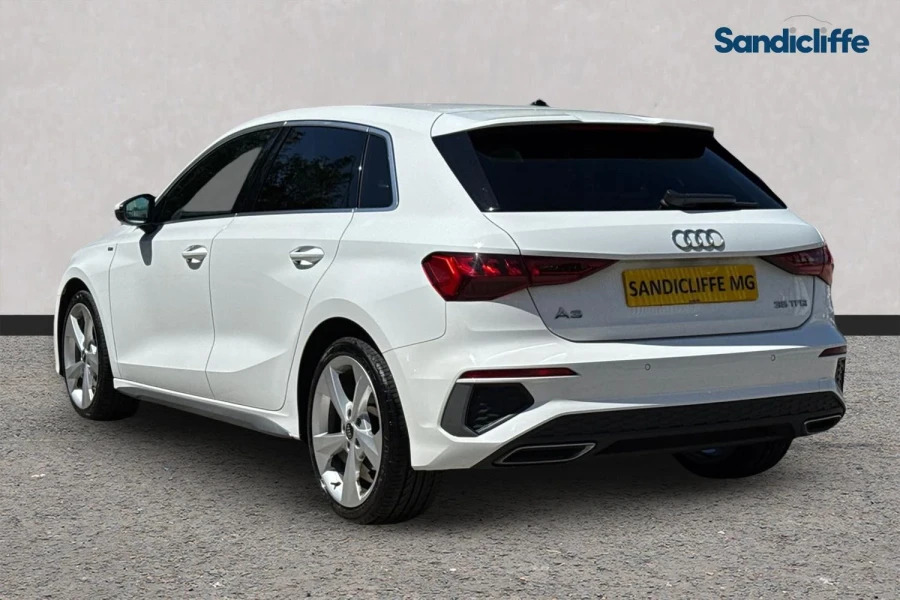 Audi A3 A3 35 Tfsi S Line Hatchback FM72NJE White #6