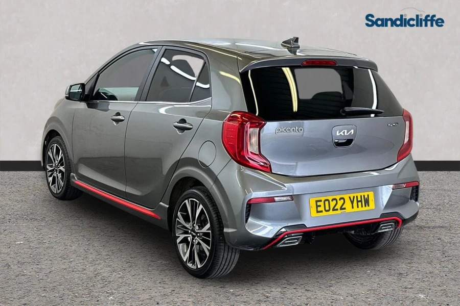 Kia Picanto Picanto 1.0 Gt-line 4 Seats Hatchback EO22YHW Grey #6