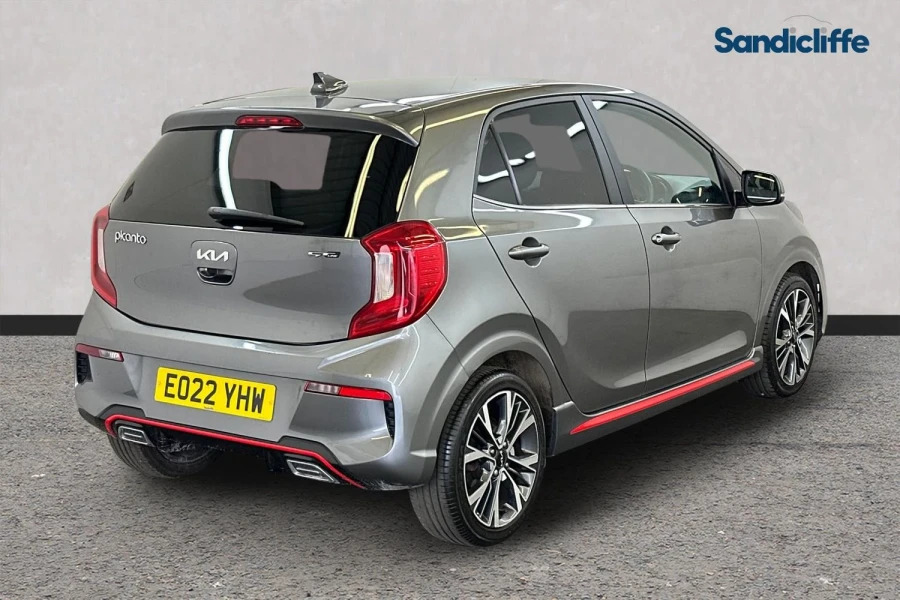 Kia Picanto Picanto 1.0 Gt-line 4 Seats Hatchback EO22YHW Grey #4