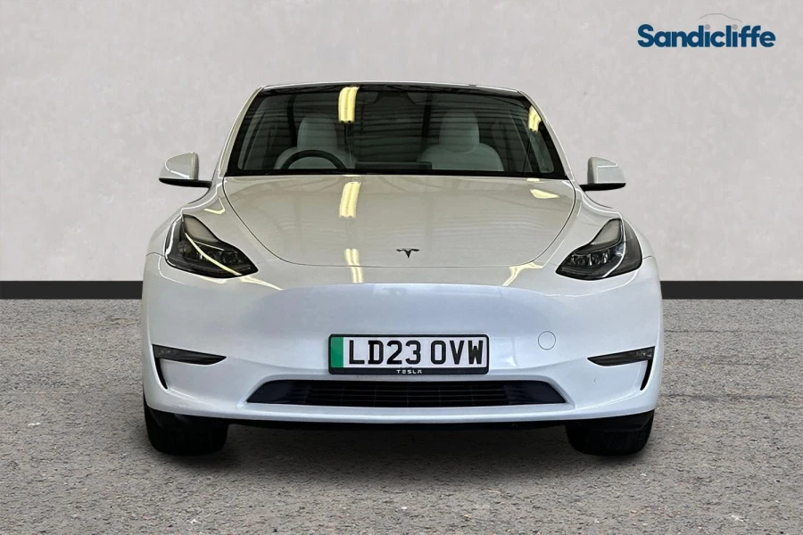 Tesla Model Y Model Y Long Range Awd Hatchback LD23OVW White #2