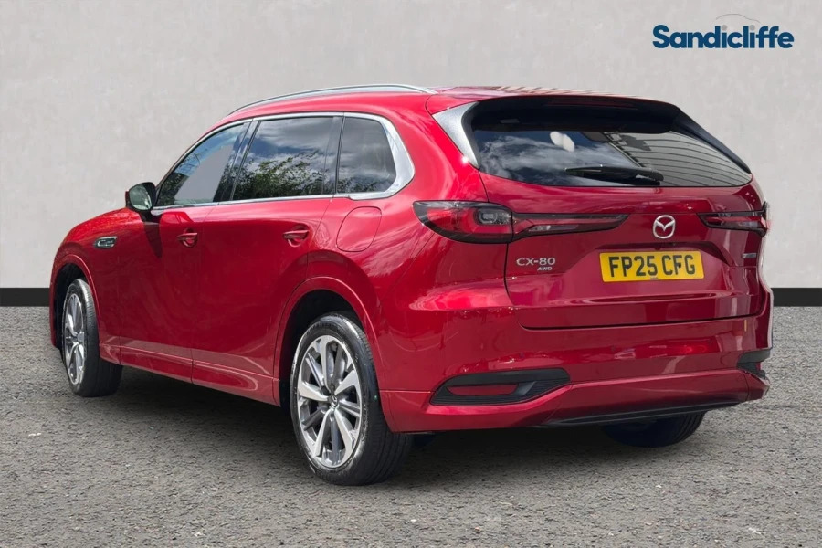 Mazda CX-80 Cx-80 2.5 Phev Takumi Plus Awd Convdap Red #6