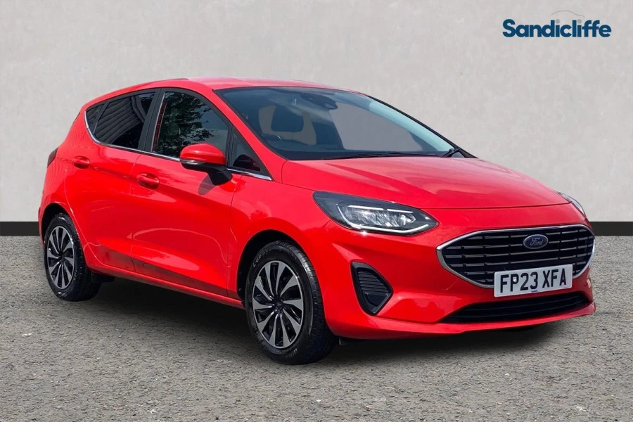 Ford Fiesta Fiesta Titanium 1.0L Ecoboost 100Ps Fwd 6-S Red