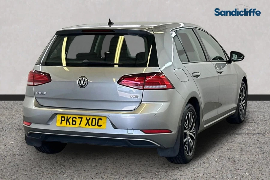 Volkswagen Golf Golf 1.0 Tsi 110 Se Nav Hatchback PK67XOC Silver #4