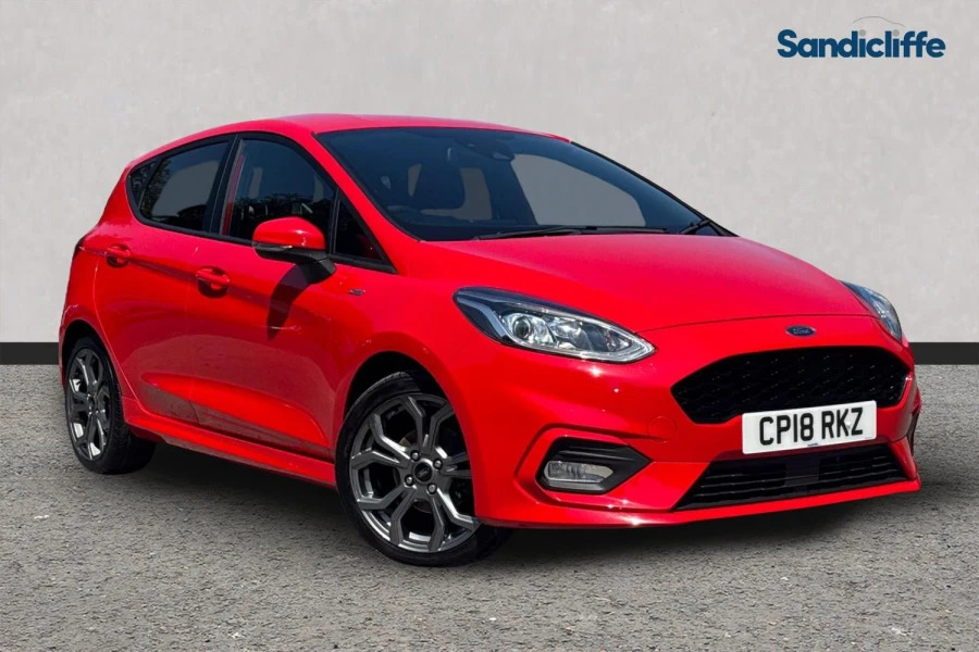 Ford Fiesta Fiesta 1.0 T Ecoboost St-line Edition 6Spd 100 Red