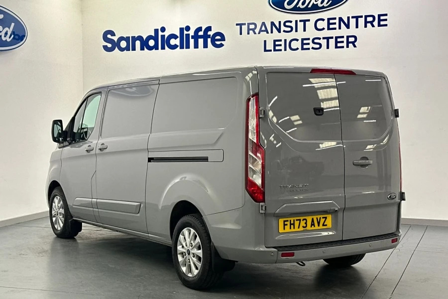 Ford Transit Custom Transit Custom 2.0 Tdci 170Ps Low Roof Limited Van FH73AVZ Grey #6