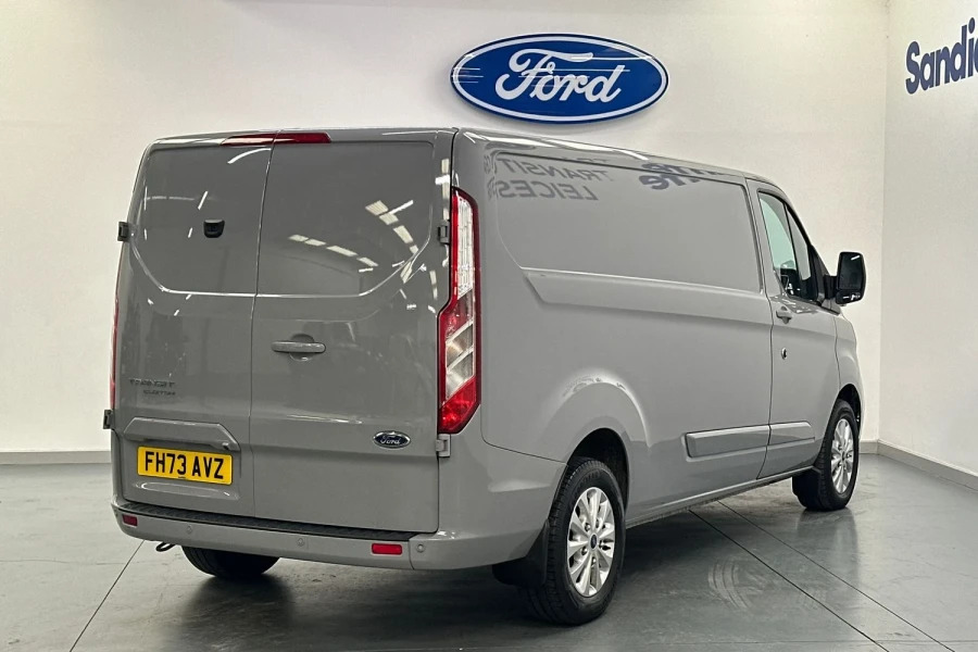 Ford Transit Custom Transit Custom 2.0 Tdci 170Ps Low Roof Limited Van FH73AVZ Grey #4