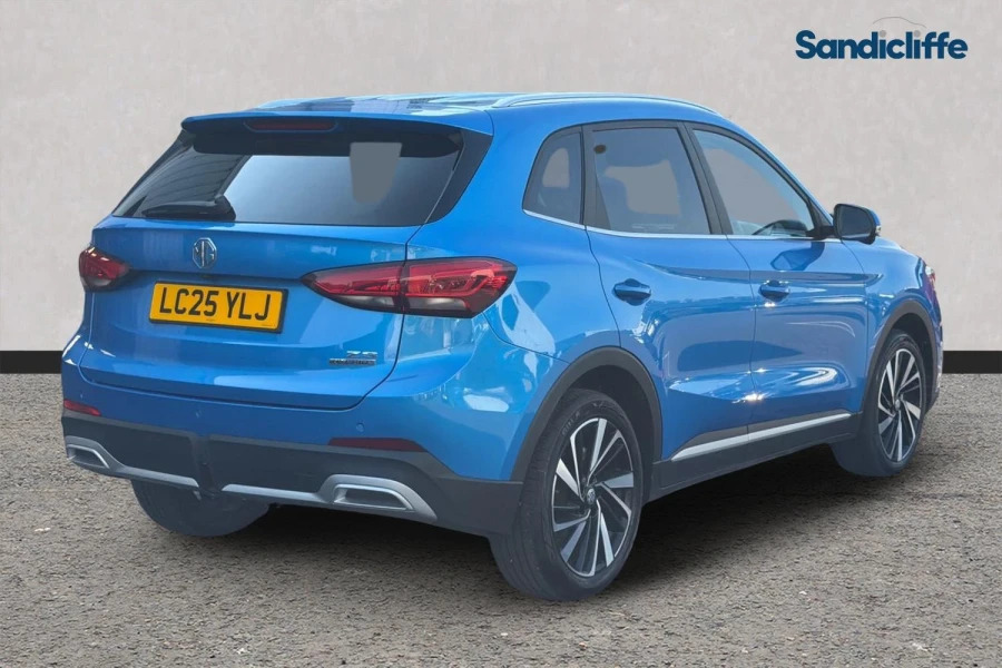 MG ZS Zs 1.5 Hybrid Trophy Hatchback LC25YLJ Blue #4